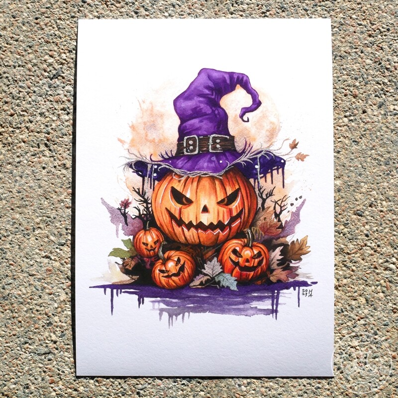 LTD Edition Giclée Print DIN A4 21x29,7 cm "Mr. Orange &amp; Sons"