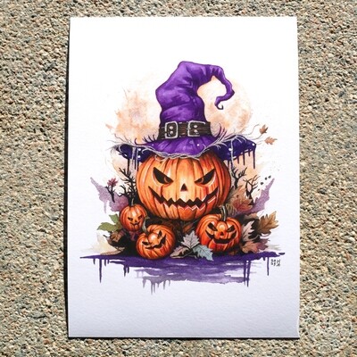 LTD Edition Giclée Print DIN A4 21x29,7 cm "Mr. Orange &amp; Sons"
