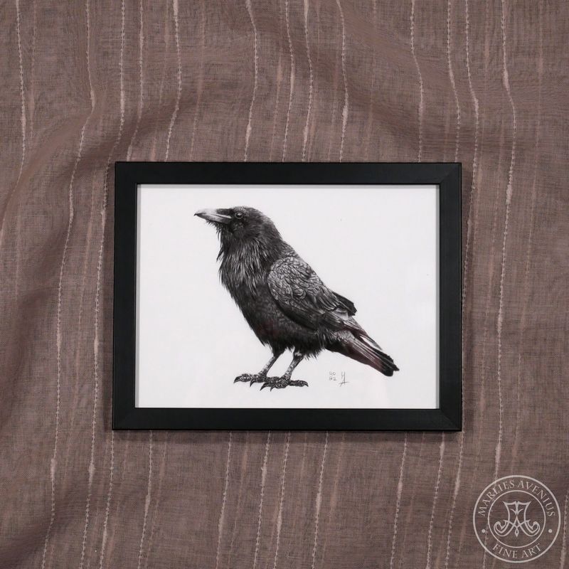 Giclée Print „Raven“, 20x15 cm