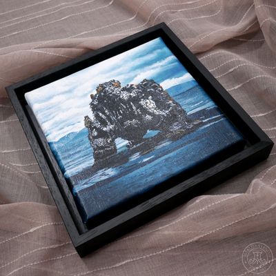 Acrylic Painting "Abraxas" 20x20 cm | Original