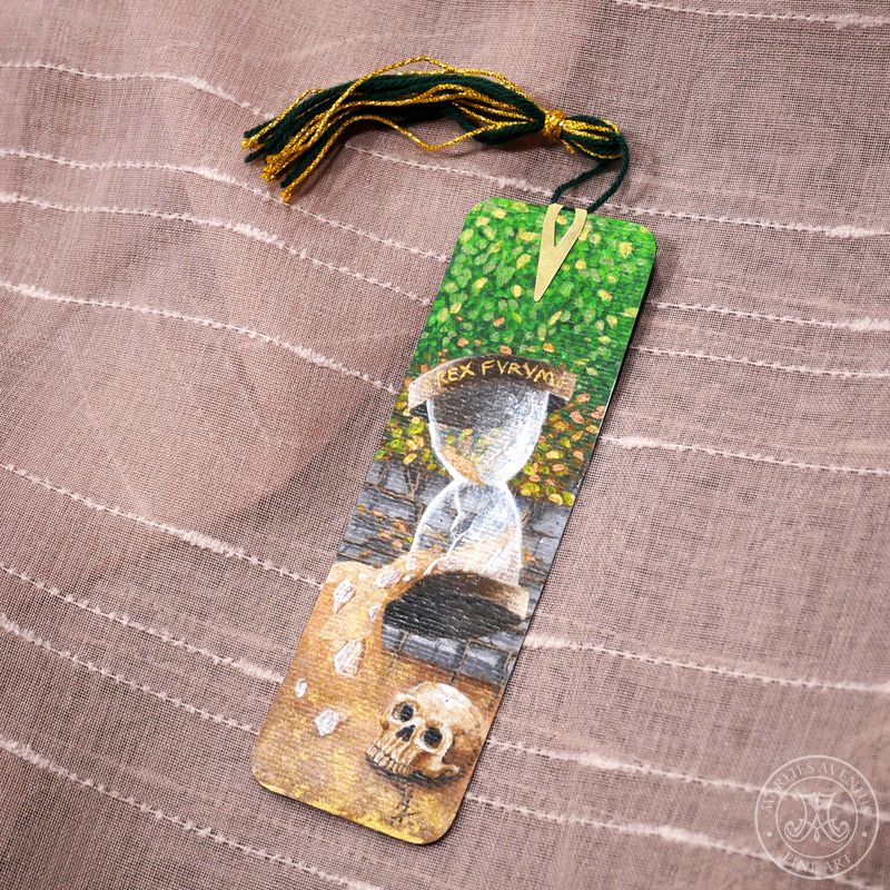Hand-painted bookmark | Lesezeichen "The King of Thieves"