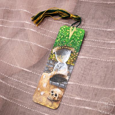 Hand-painted bookmark | Lesezeichen "The King of Thieves"
