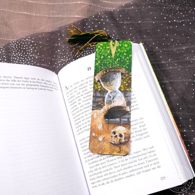 Hand-painted bookmark | Lesezeichen "The King of Thieves"