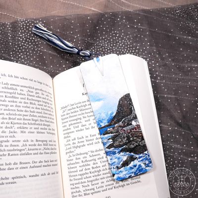 Hand-painted bookmark | Lesezeichen "Lofoten"