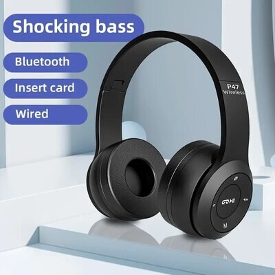 Stereo Headset 5.0 Bluetooth Headset Folding Series Wireless Sports Game Headset