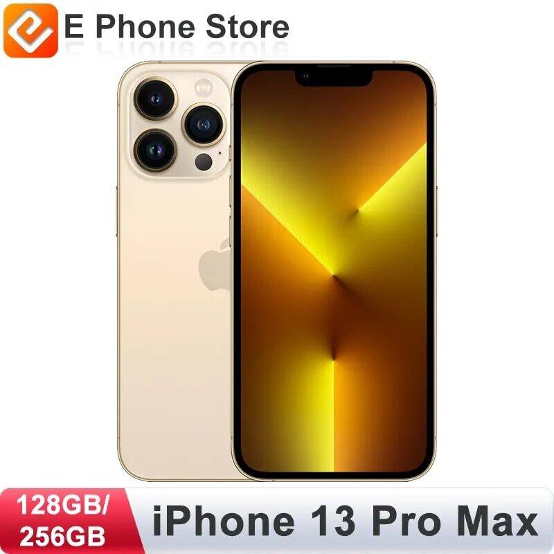 Apple iPhone 13 Pro max 128GB A15 Bionic Chip 6.7&quot; OLED Screen Support Face ID 12MP+12MP Camera  NFC 5G
