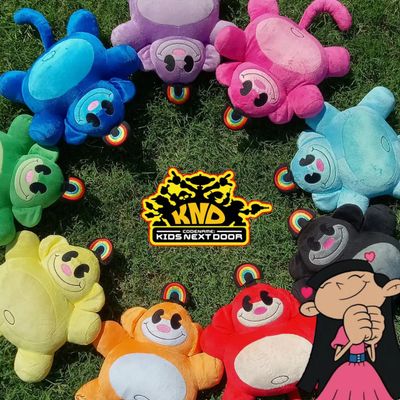 Rainbow Monkeys |Codename Kids Next Door| 13inch Handmade Plush Toys Cartoon Network
