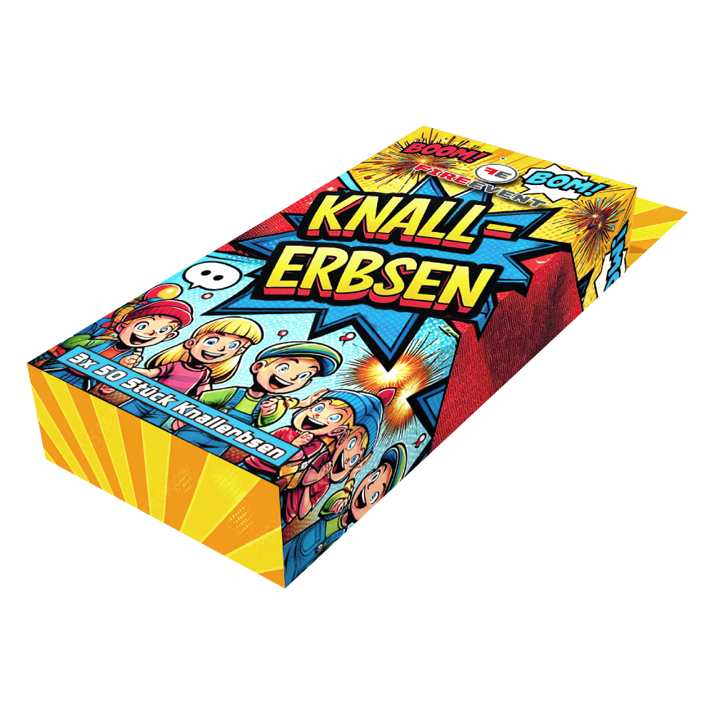 Knallerbsen - 3er Pack