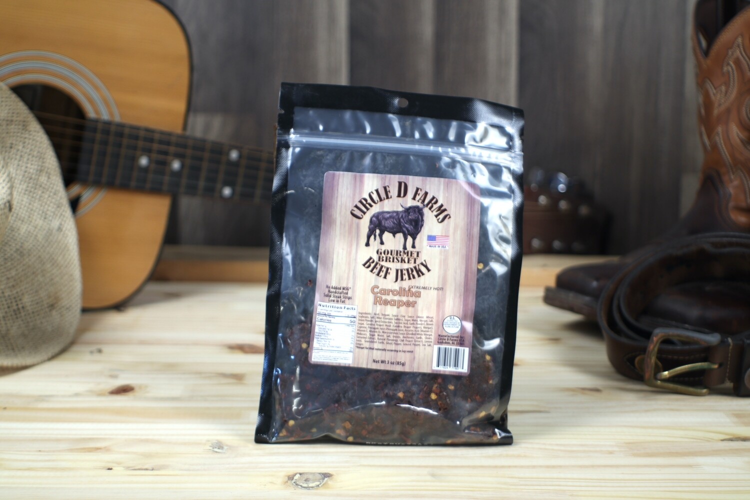 Carolina Reaper Beef Jerky
