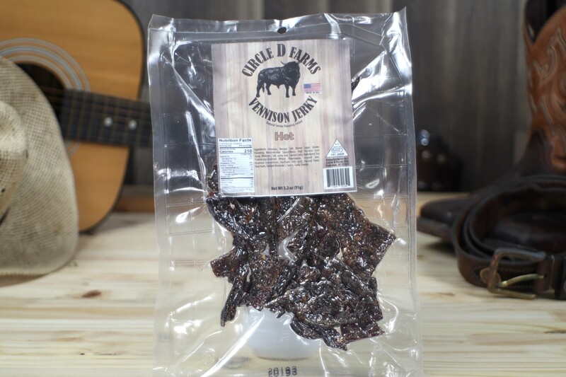 Hot Venison Jerky