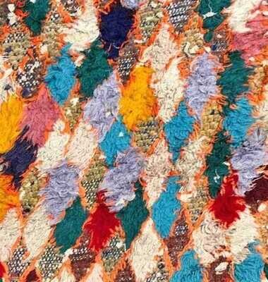 Boucherouite Rug-ボシャルウィットラグ