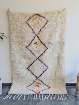 ベニワレンラグ-No.18(124×191cm) 208cm