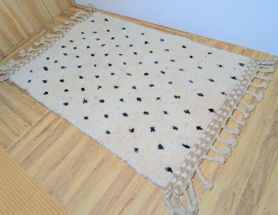 ドットベニワレンラグ-No.22(95×156.5cm) 179cm