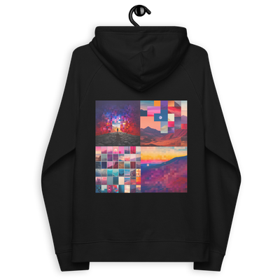 Unisex eco raglan hoodie