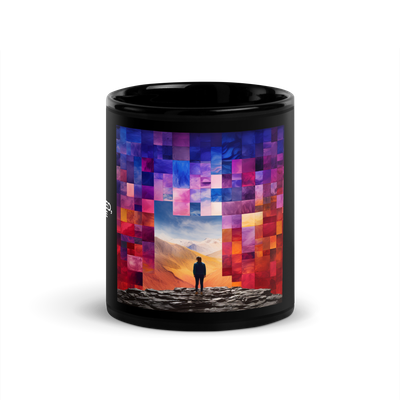Black Glossy Mug