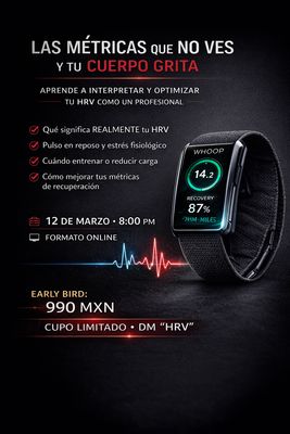 Taller las métricas que tu cuerpo grita y no ves