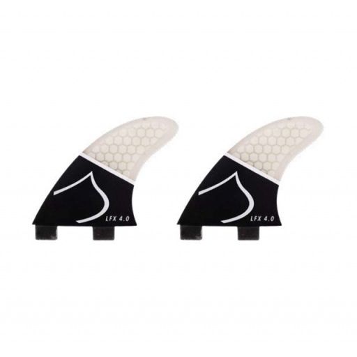 carbon honeycomb 4.0 fin (pair)