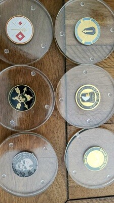 Epoxy Coasters With Army Challenge Coins Inside