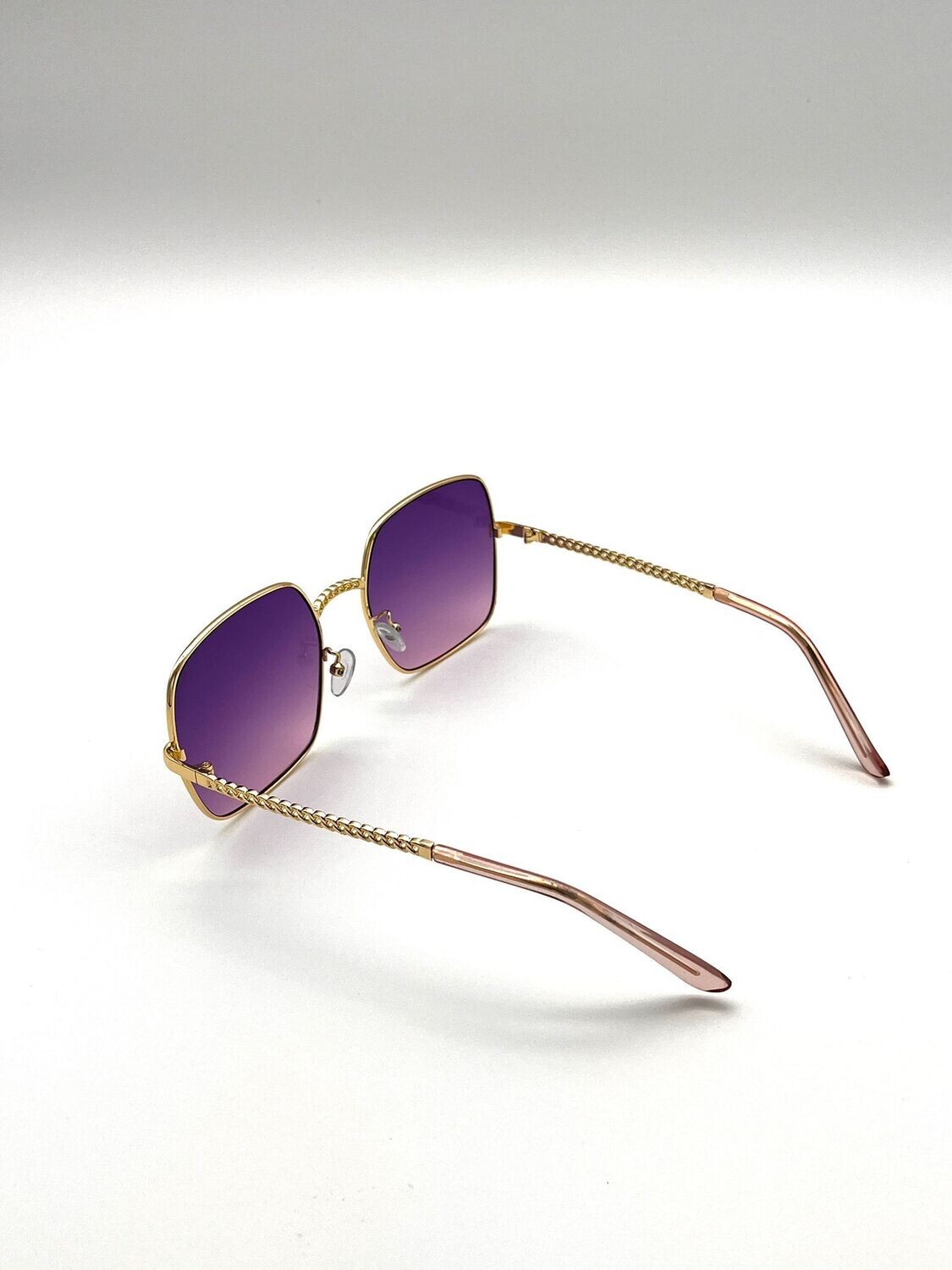 Sonnenbrille lila