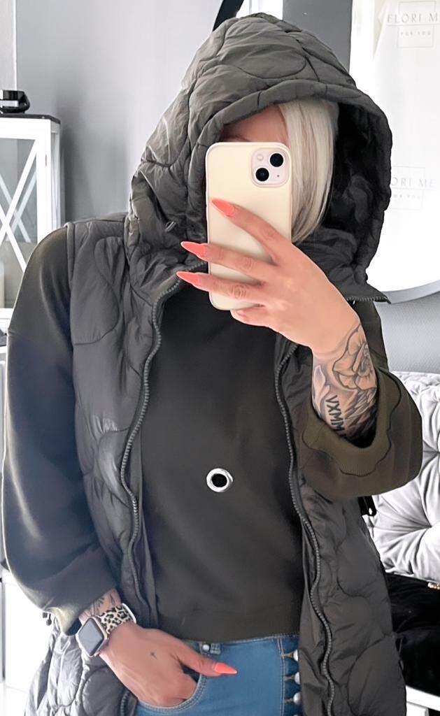 Sexy Crop Pullover mit Ösen