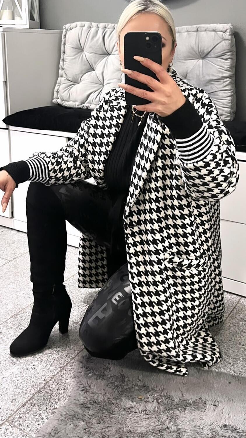 Flori Me Sexy Oversize Mantel mit Taschen