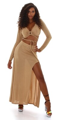 Sexy 2 TL Top &amp; Rock Samt Look