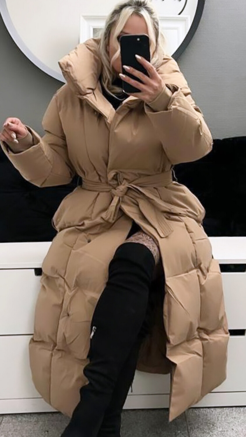Flori me Sexy Oversize Winterjacke