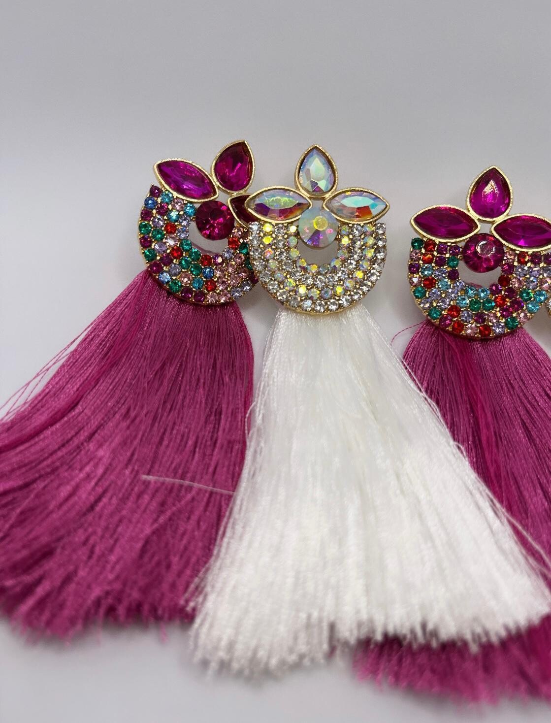 Ohrringe Strass Bohostyle