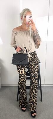 Damen Bluse kurzarm zum Knoten