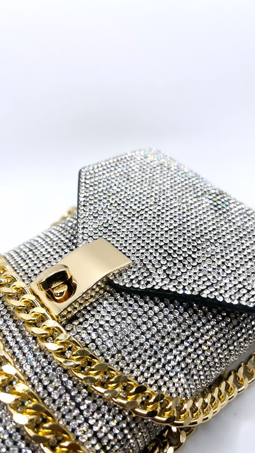 Kleine Strass Tasche