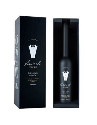 Premium Extra Vergine Olivenöl &quot;savoil vivre&quot; – 500ml (mit Geschenkbox)