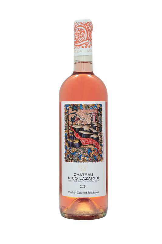 Château Nico Lazaridi Rosé Halbtrocken