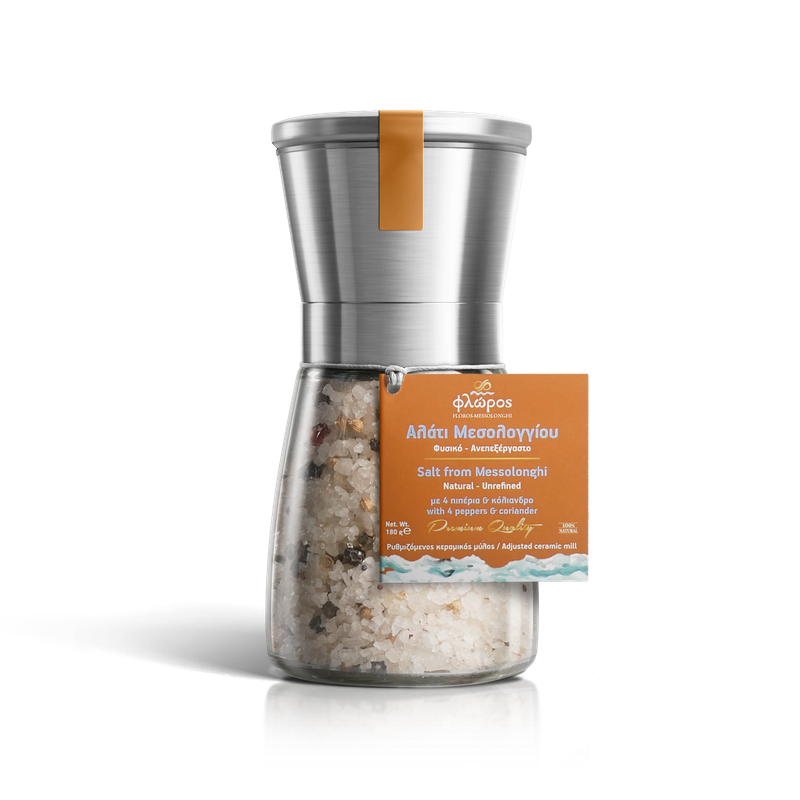 Meersalz mit 4 Pfefferschoten und Koriander 180 gr.