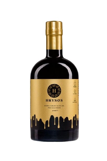 Kalamata Extra Virgin Olivenöl Hrysos, 500ml