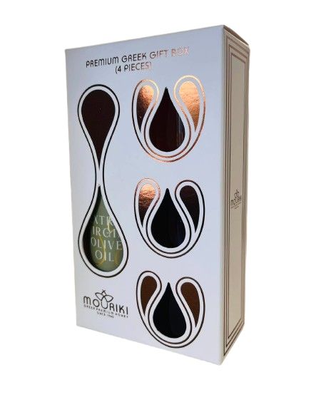 Geschenkset Honig &amp; Olivenöl Mouriki