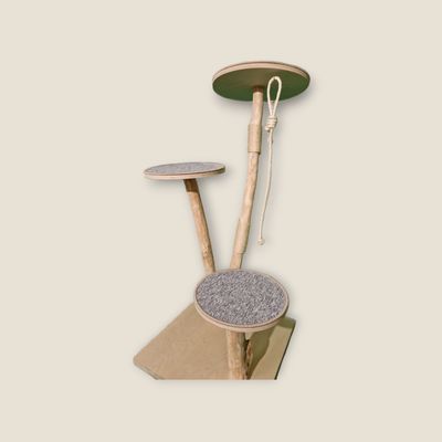 Naturkratzbaum "The Three"