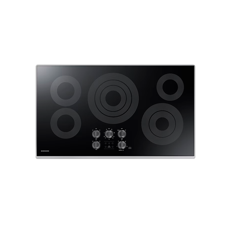 Cooktop Electrica 36" 5 superficies de calor Negro Cooktop Electrica 36" 5 superficies de calor Negro