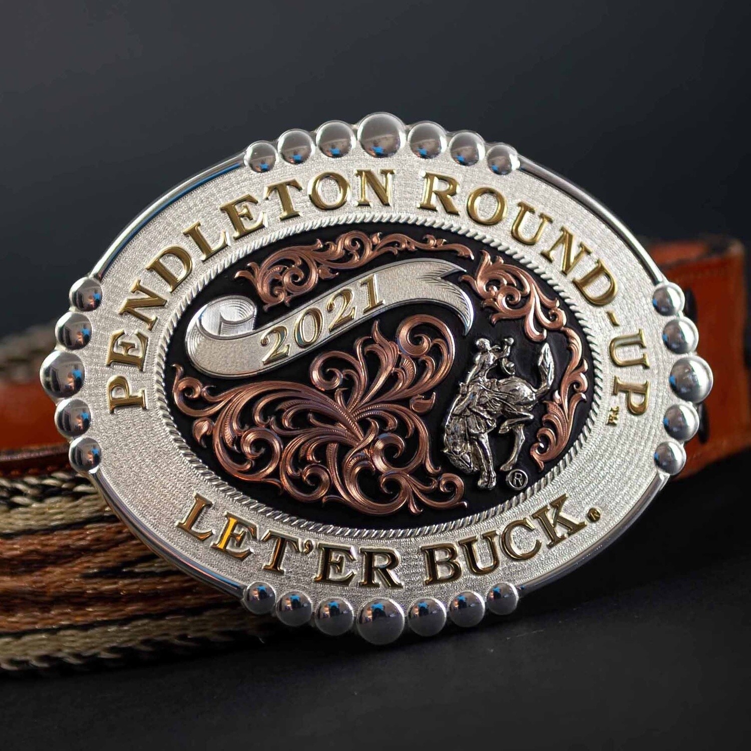 2021 Official Pendleton Round-Up Buckle