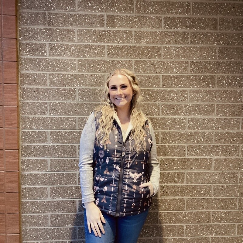 Ladies MontanaCo Happy Canyon Reversible Vest