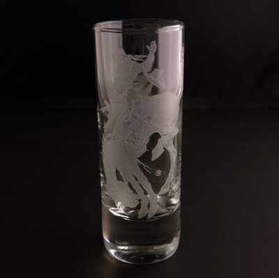 Pendleton Round-Up Crystal Shot Glass