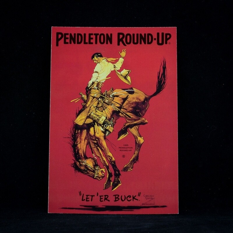 Pendleton Round-Up Postcard