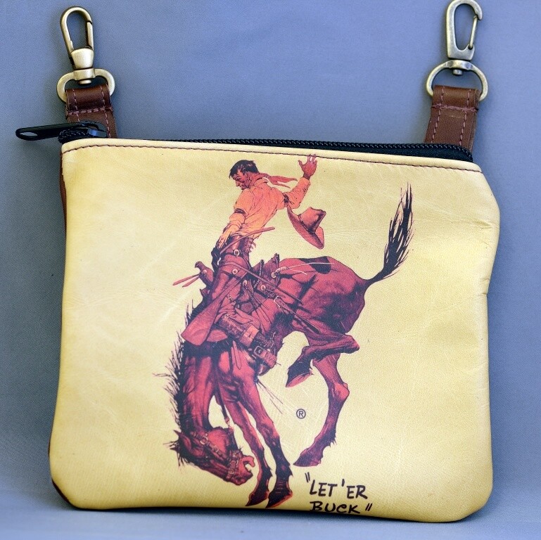 Tan Pendleton Round-Up Leather Hip Pouch