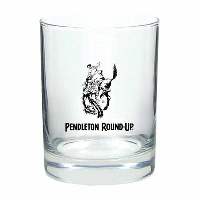 Large Pendleton Round-Up Aristocrat Glass