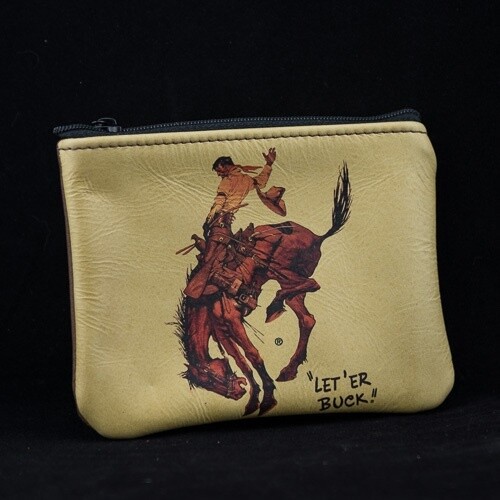 Tan Pendleton Round-Up Coin Purse