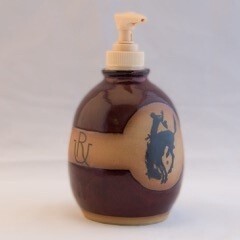 Pendleton Round-Up Pottery Soap Dispenser