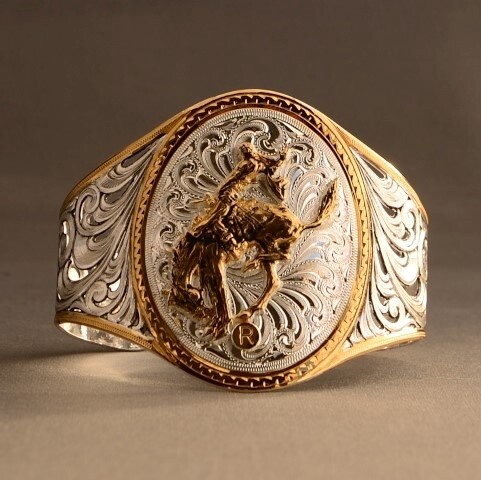 Pendleton Round-Up Montana Silversmiths Cuff