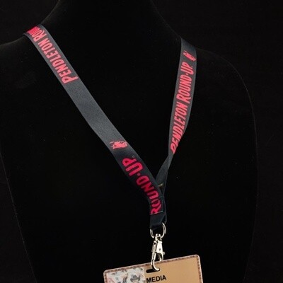 Black Pendleton Round-Up Lanyard