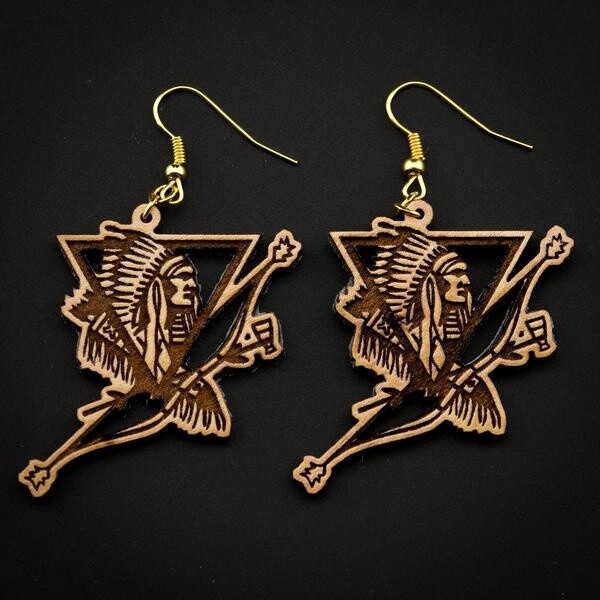 Happy Canyon Wooden Earrings