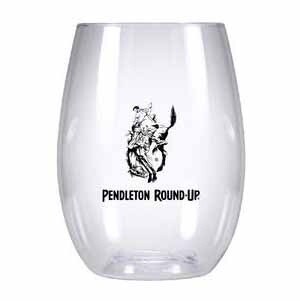 Pendleton Round-Up Plastic Wine Glass