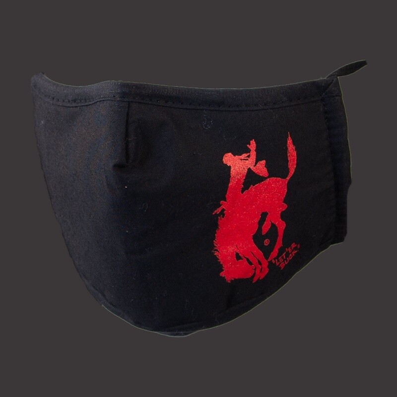 Black Pendleton Round-Up Face Mask
